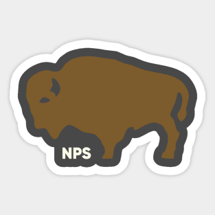 NPS Buffalo Sticker